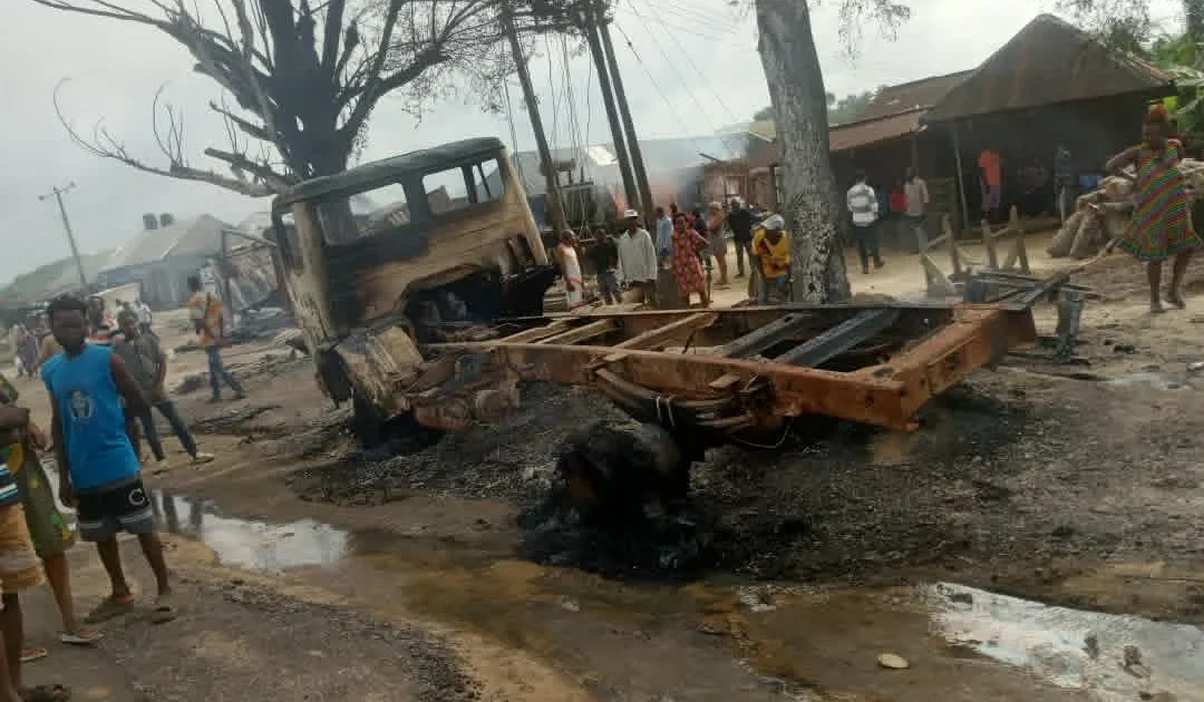 Tragedy as Petrol Tanker Crash Claims One Life in Cross River
