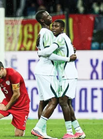 Young Eagles Show Their Talent in Draw Against Russia