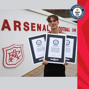 Arsenal's Max Dowman Breaks Three Records and Gets Official Certificates