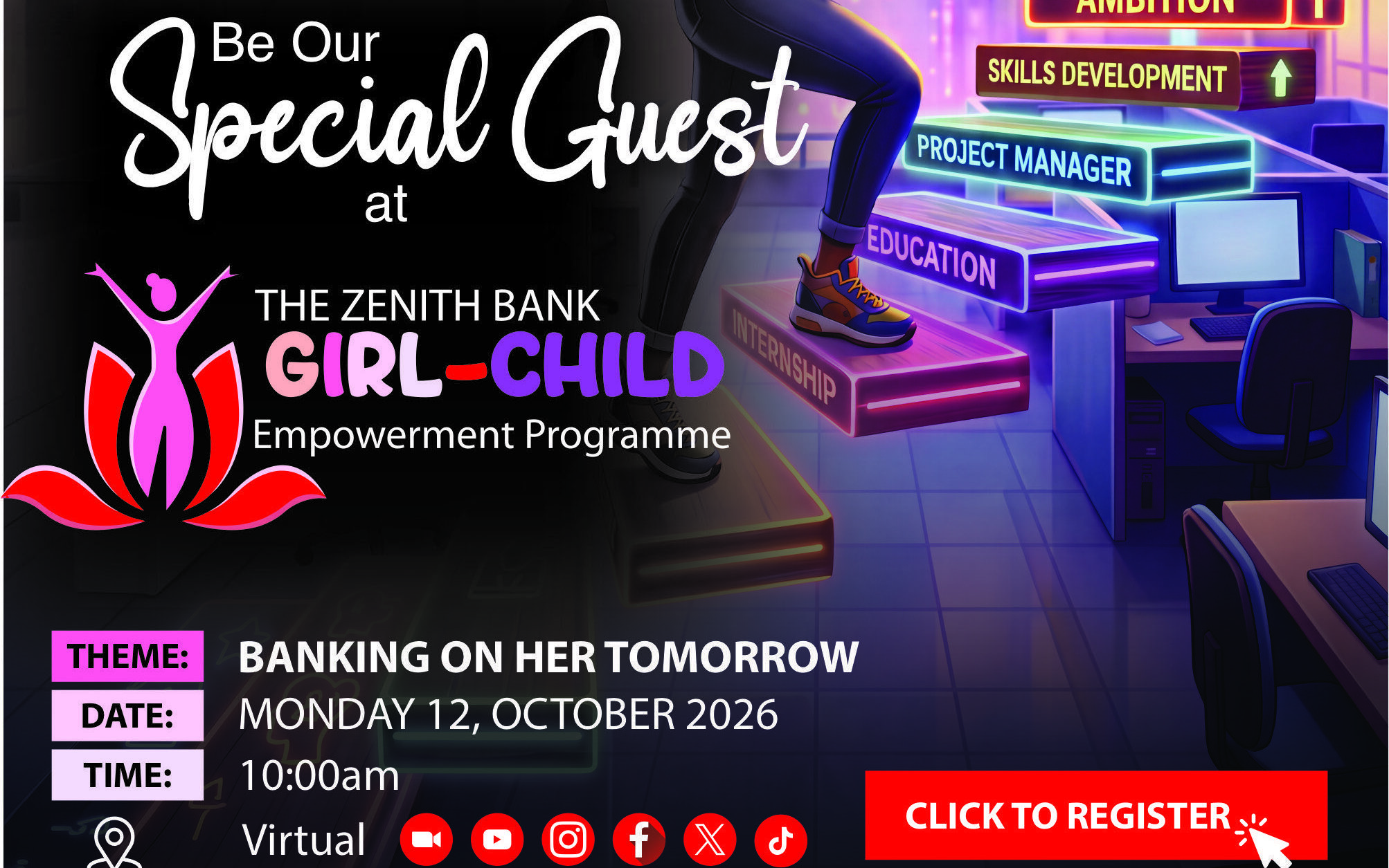 Zenith Bank to Launch First Girl-Child Empowerment Programme