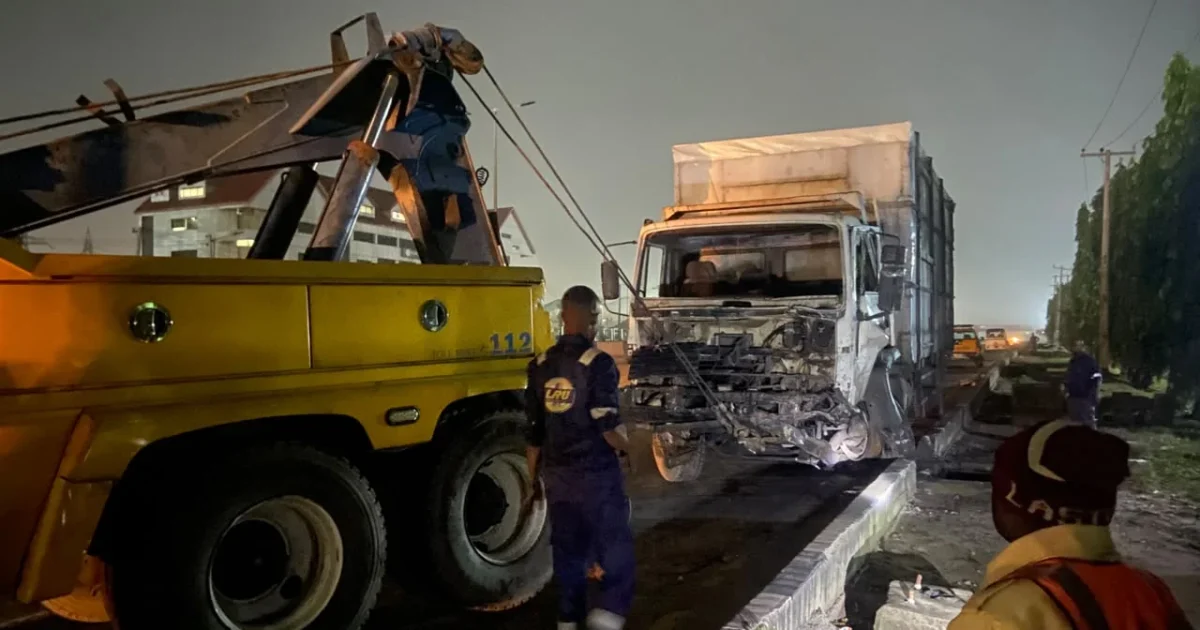 Two people hurt in Lagos vehicle crash