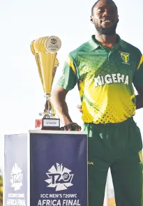 Nigeria Cricket Team Aims for World Cup Spot, Okpe