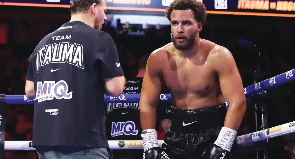 Itauma promises to bounce back after losing to Hrgovic
