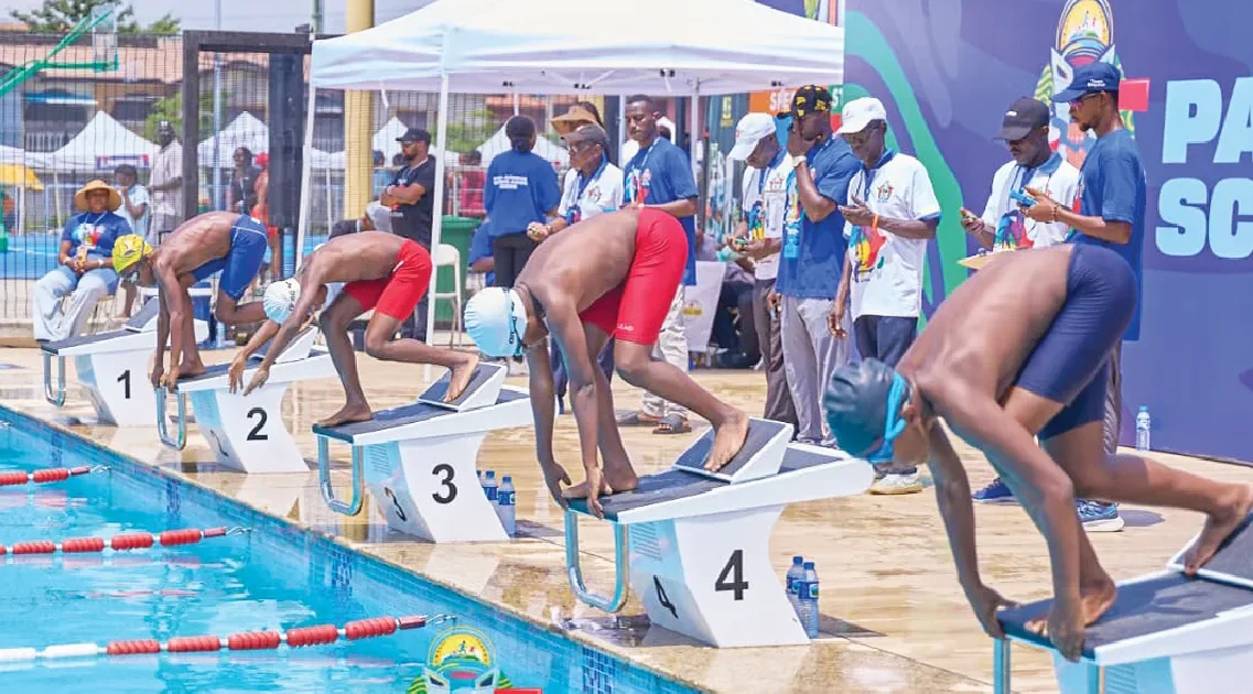 Young Swimmers Excel at Pan-African School Games