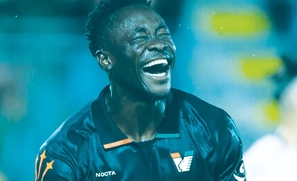 Akor Adams scores to lift Venezia over Napoli