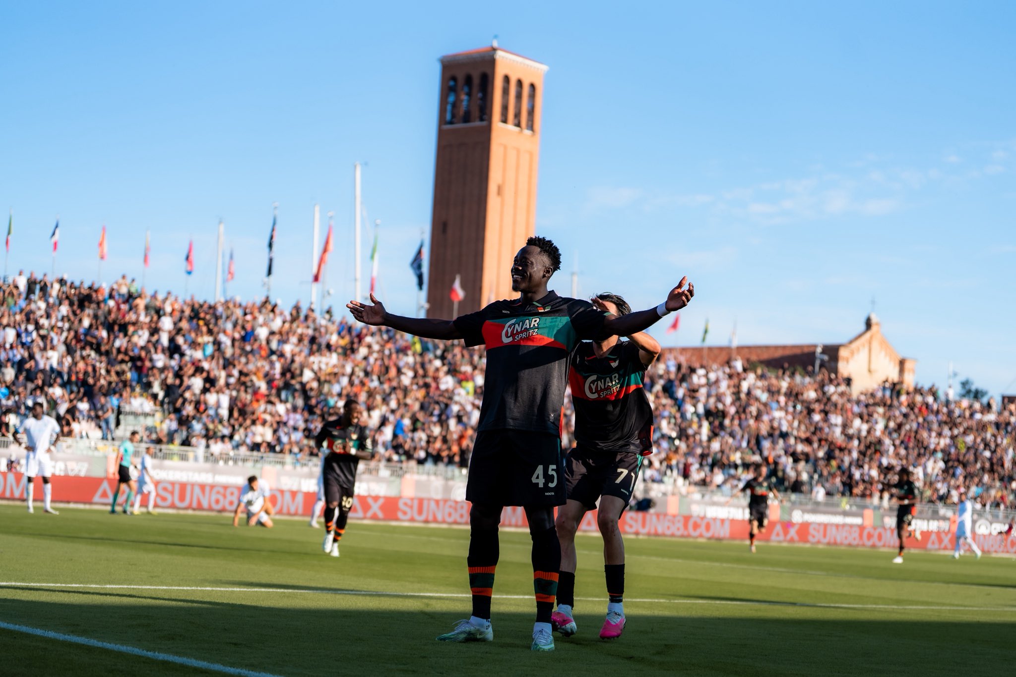 Akor Adams praises Venezia fans, commits to new coach's vision