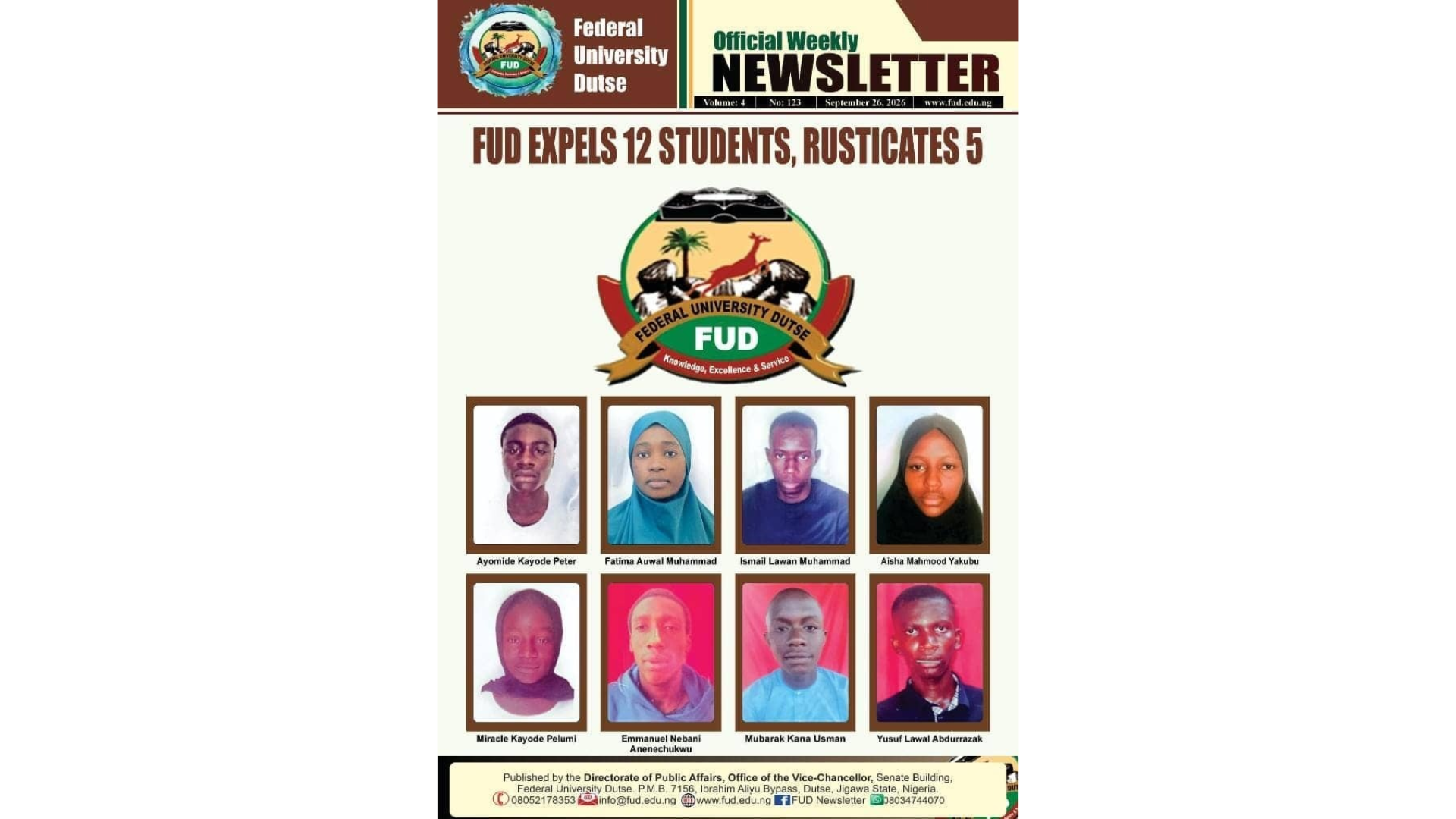 Seven Students Fight Back After Expulsion from University