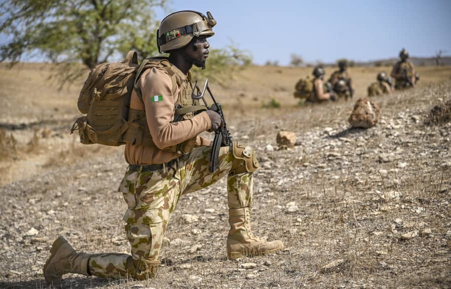 Nigerian troops take down 103 suspected terrorists and destroy key storage sites