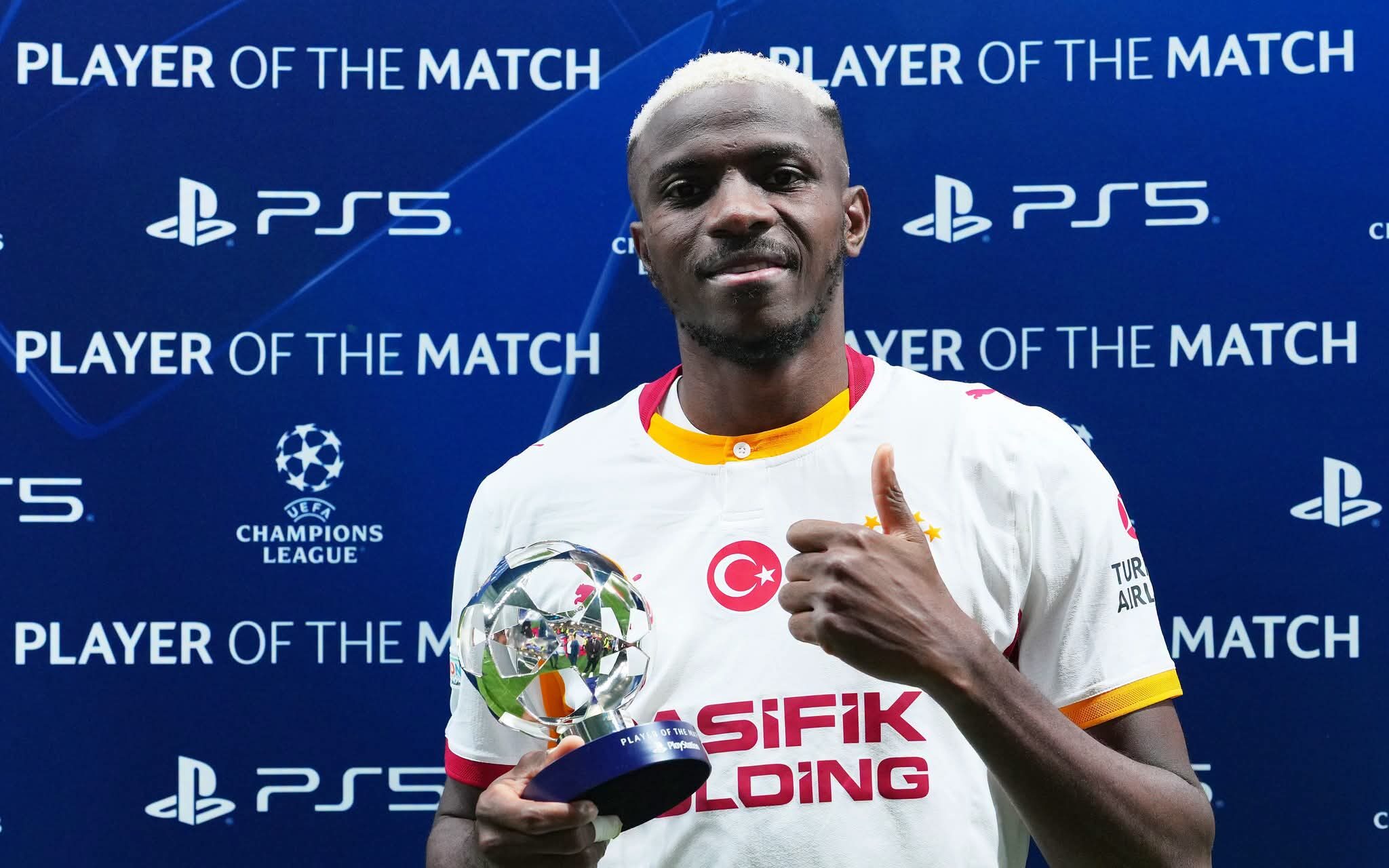 Osimhen Helps Galatasaray To First Win, Como Thrashes Man United