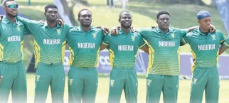 Nigeria's YellowGreens Crush Zambia in T20 World Cup Qualifier