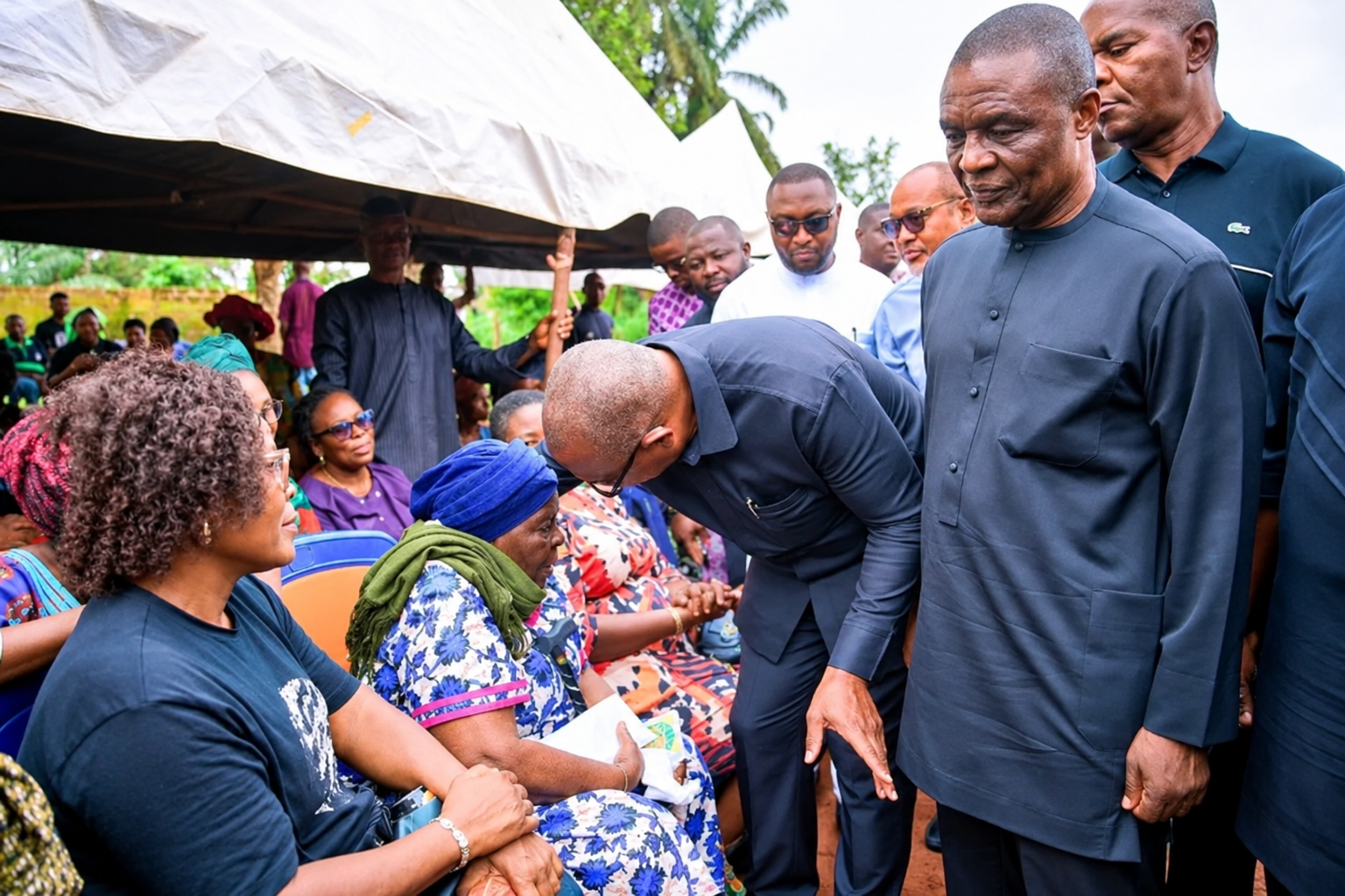 Peter Obi offers support as family lays NDC supporter to rest in Enugu