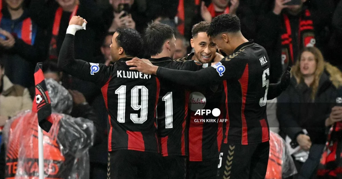Bournemouth thrashes 10-man Milan, Juventus denied late win by VAR