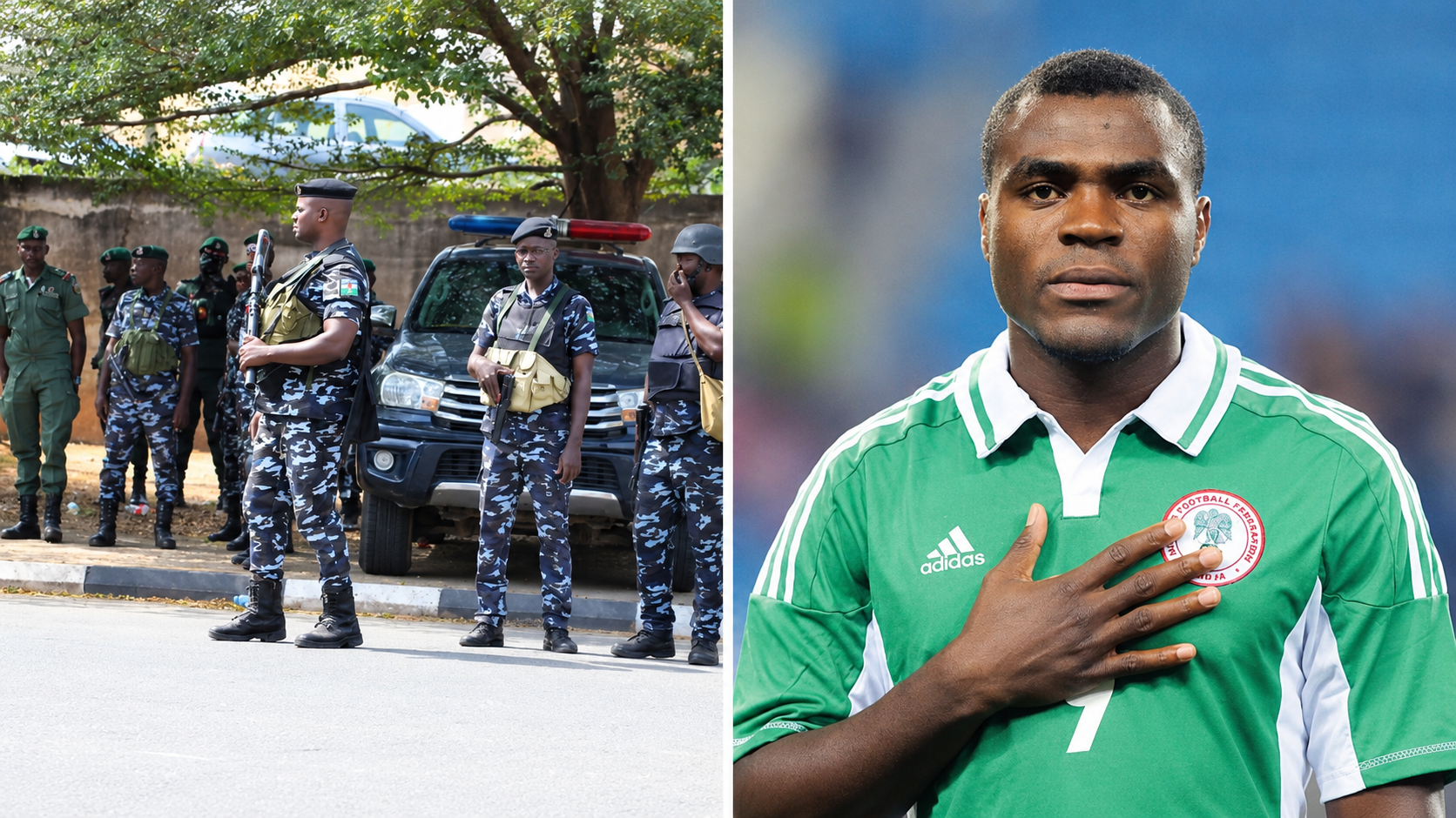 Police investigate attack on hospital after ex-footballer raises alarm