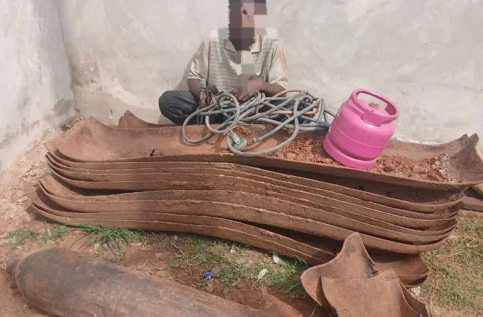Police nab man for damaging railway facilities in Ogun
