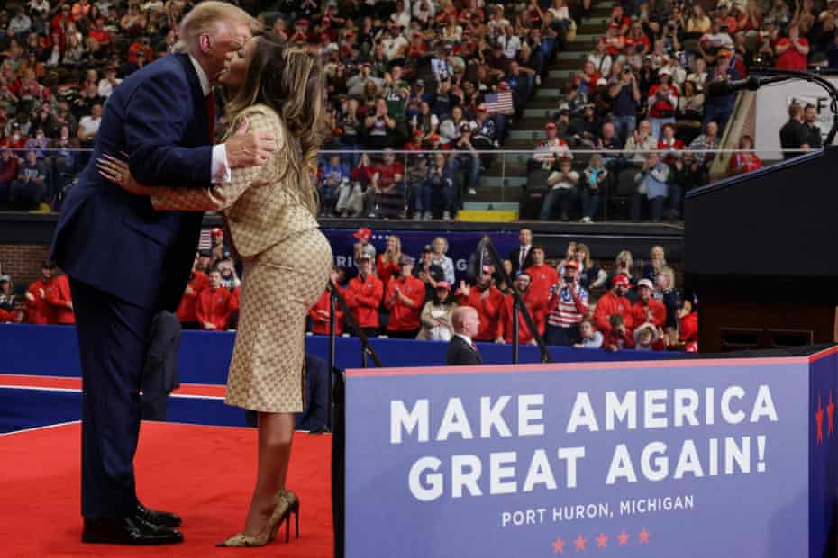 Trump Makes Bold Comment About Nicki Minaj at Michigan Rally