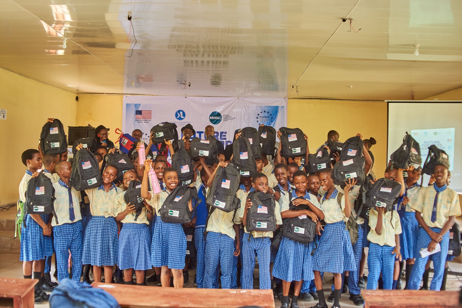 US Consulate and Mandela Washington Fellowship Alumni Guide Students in Akwa Ibom