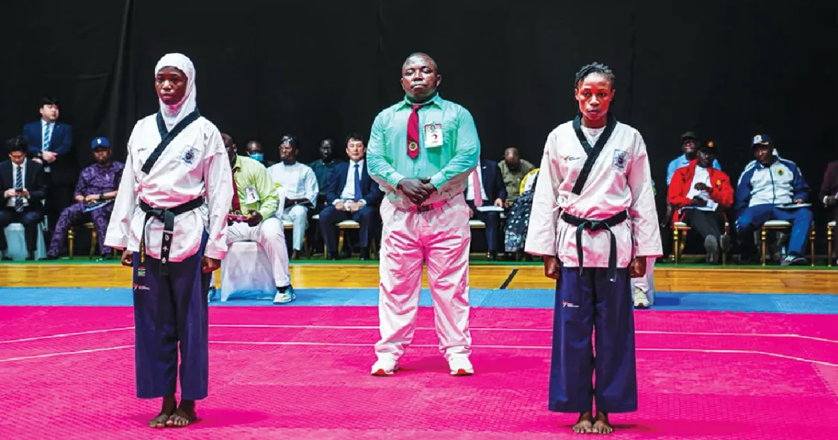Nigerian Navy Wins Discipline Award at Taekwondo Event