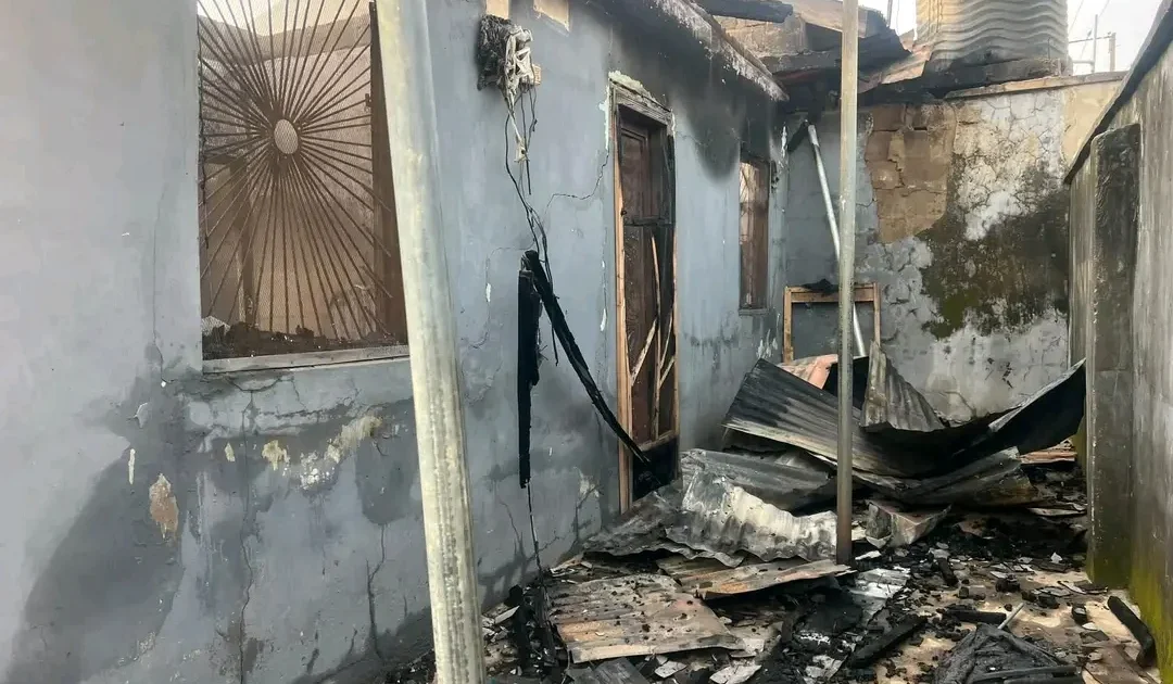 Family Escapes Fire in Ilorin, Kwara