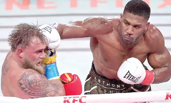 Jake Paul Ready for Another Fight with Anthony Joshua