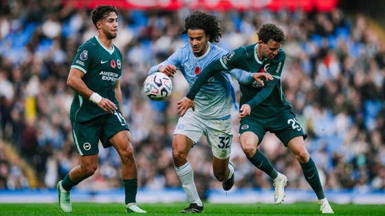 Brighton shocks Man City with 1-0 win at Etihad